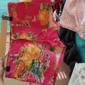 Ralph Lauren denim and supply floral shorts